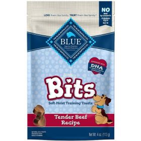 Blue Buffalo Blue Bits Soft-Moist Training Treats Tender Beef Recipe - 4 oz