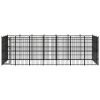 Outdoor Dog Kennel Steel 208.3 ft²