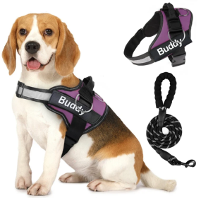 Pet Clothing Dog Couple Chest Strap Rope (Option: Purple-S)