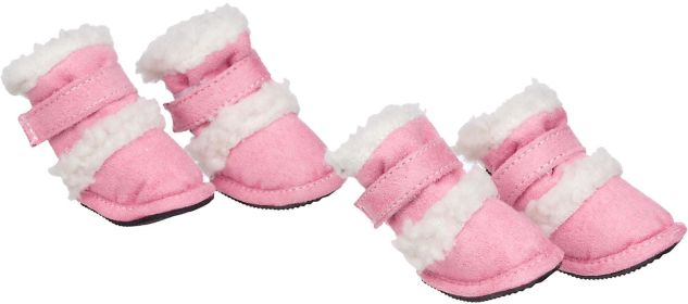 Shearling "Duggz" Pet Shoes (size: X-Small)