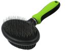 Pet Life Flex Series 2-in-1 Dual-Sided Slicker and Bristle Grooming Pet Brush