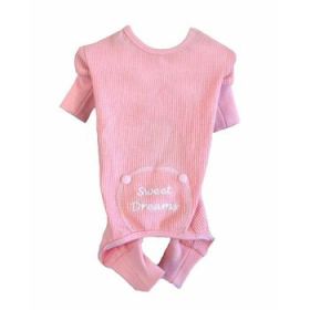 Sweet Dreams Thermal Pajamas (Color: Pink, size: small)